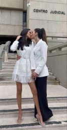 Miss Argentina and Miss Puerto Rico married
