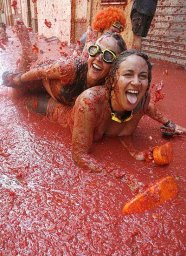 Spain's La Tomatina festival is the world's biggest and best food fight